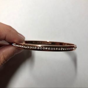 Kate Spade | NWOT Rose Gold & Diamond Bangle